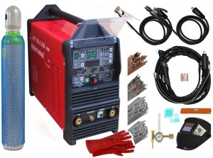 Spawarka WF JET TIG 2 250AC/DC IGBT zestaw Butla