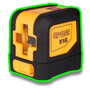 Samopoziomujący laser liniowy Lamigo Cross X1G ze statywem STL170M i odbiornikiem RC-10