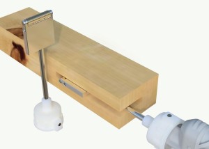 Dysza rolkowa do czopów, szer. 30mm, rolka Ø7mm