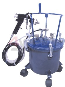 Zbiornik malarski ciśnieniowy 8L z ręcznym mieszadłem