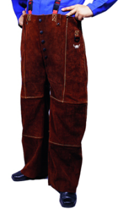 Skórzane spodnie spawalnicze Lava Brown (XXL)