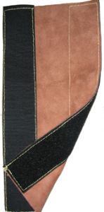 Przedłużenie do nagolenników Lava Brown (15cm)