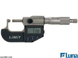 Mikrometr elektroniczny do rur 0-25mm  13268-0109