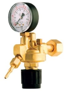 Reduktor sieciowy ze wskaźnikiem manometrycznym ARGON, CO2 PERUN W222-9060