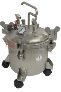 Zbiornik malarski ciśnieniowy 9L ze stali nierdzewnej