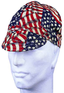 Czapka spawalnicza FIRE - FOX - USA flag