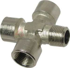 Rozdzielacz typ Y 3x1/4" - 3x1/2"