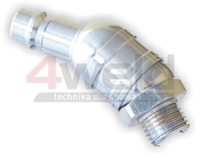 Złącze przegubowe obrotowe RECTUS fi 1/4" Z