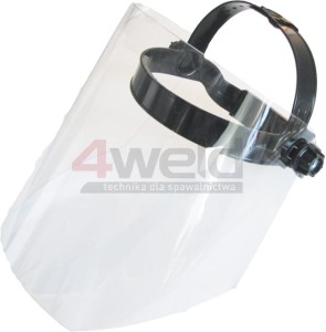 Przyłbica przeciwodpryskowa do szlifowania