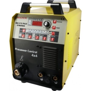 Spawarka inwertorowa półautomat MAGNUM MIG 215 synergia MMA migomat