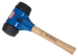 Młotek brukarski gumowy MIMAL MBM05 390mm