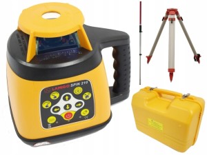 Niwelator laserowy SPIN 210 + ST140 + LTL24 ZESTAW